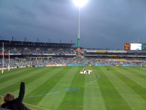 West Coast Eagles at Subiaco oval - Winter
